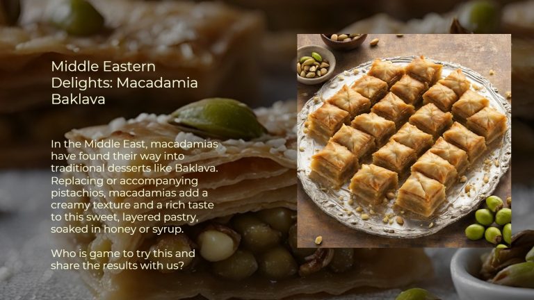 Macadamias in cuisine